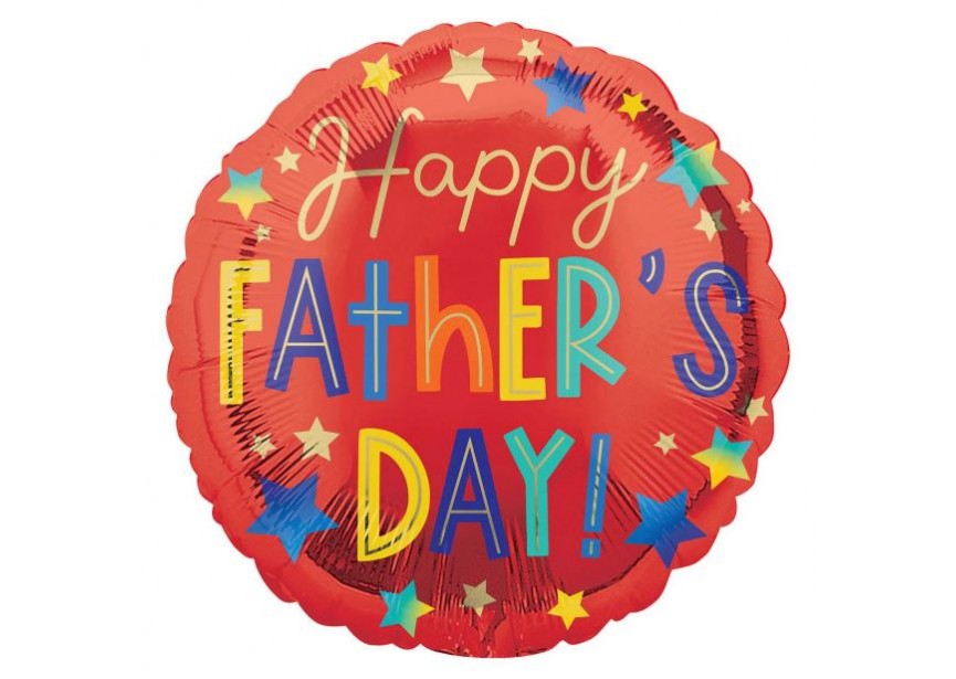 Sempertex-Folie-Betallic-Anagram-Flexmetal-Balloons-Shape-Stars Fathersday