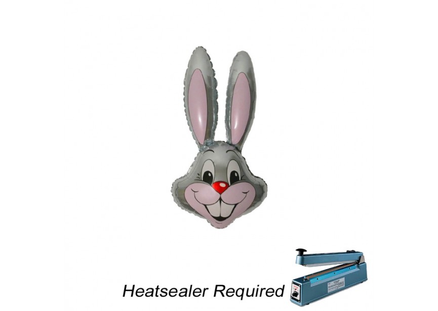 Sempertex-Folie-Betallic-Anagram-Flexmetal-Balloons-Shape-RabbitGrey-16inch_Heatsealer