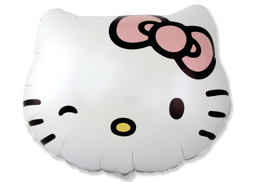 Sempertex-Folie-Betallic-Anagram-Flexmetal-Balloons-Shape-Flexmetal-Hello_Kitty_Head