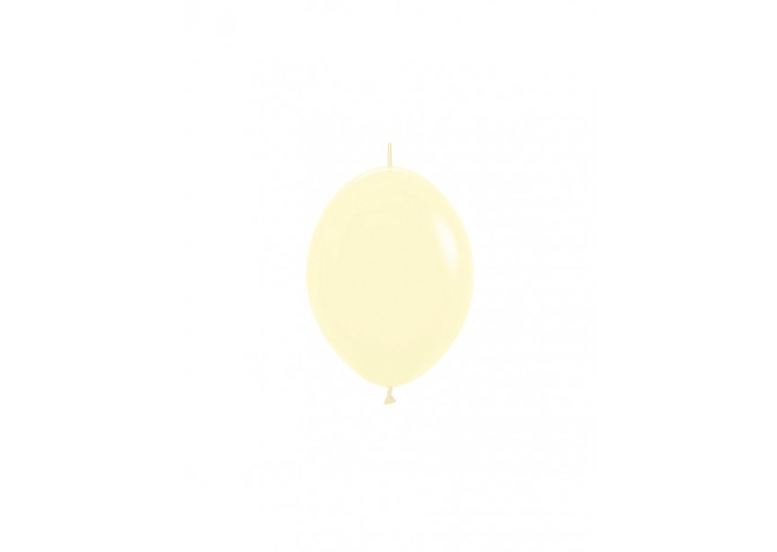 SempertexEurope-620-PastelMatte-Yellow-Linkoloon6inch-LOL6620-LatexBalloon