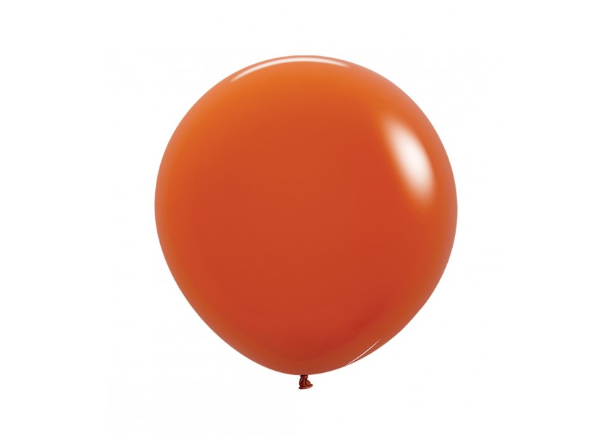 SempertexEurope-062-FashionSolid-SunsetOrange-24inch-R24062-LatexBalloon