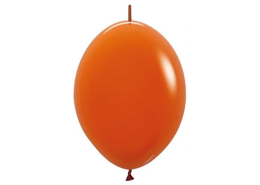 SempertexEurope-062-FashionSolid-SunsetOrange-Linkoloon12inch-LOL12062-LatexBalloon