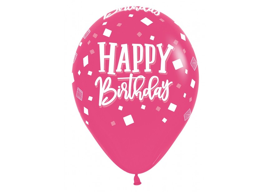 SempertexEurope-HappyBirthday-Squares-Fashion-012-12inch-R12HBSQUARF-LatexBalloon