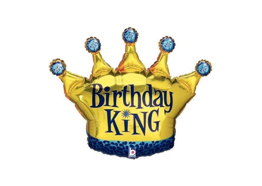 Birthday King - 76cm