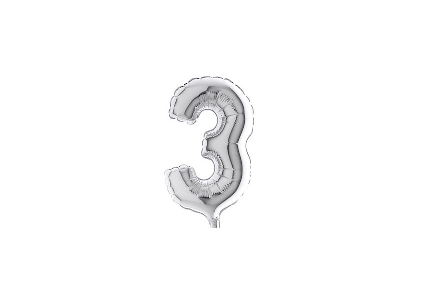 Sempertex-Folie-Betallic-Anagram-Flexmetal-Balloons-Shape-Letter-Silver-7inch-3