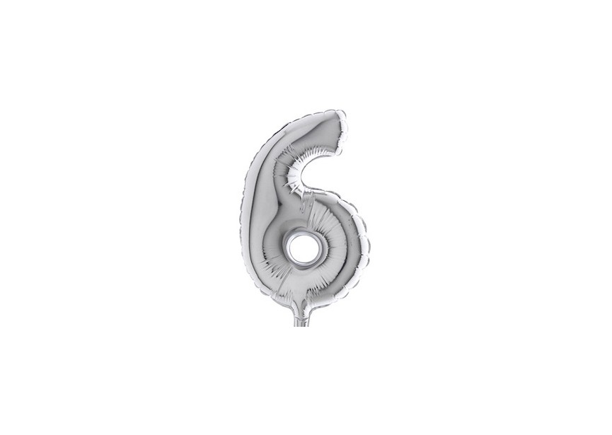 Sempertex-Folie-Betallic-Anagram-Flexmetal-Balloons-Shape-Letter-Silver-7inch-6