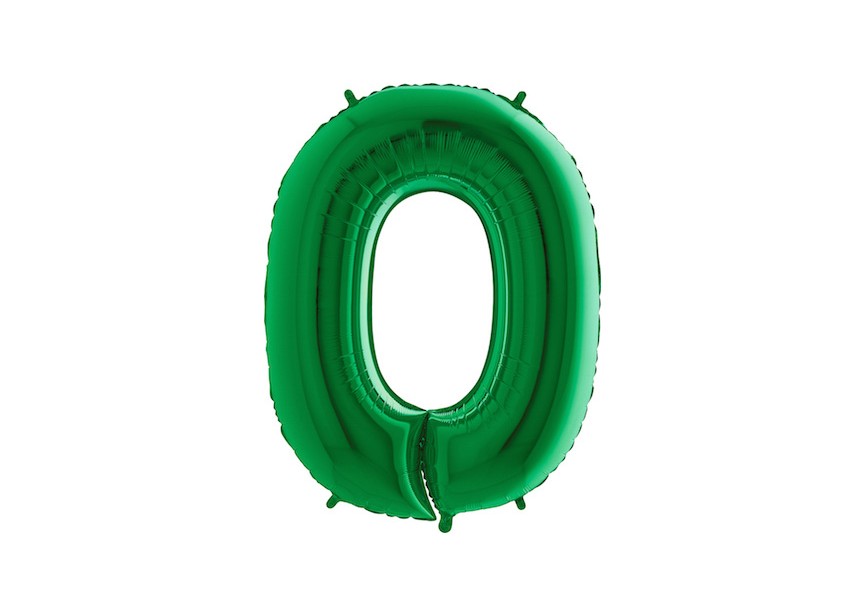 Number 0 - Green - 102cm