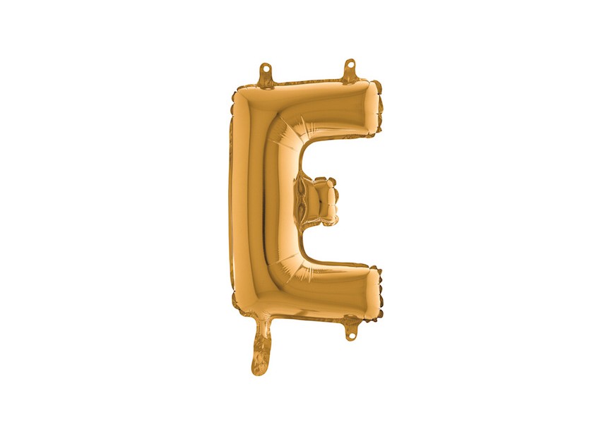 Letter E - Gold - 35cm