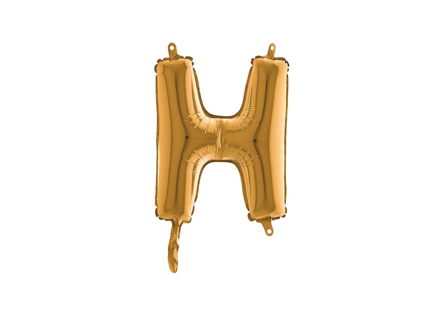 Letter H - Gold - 35cm