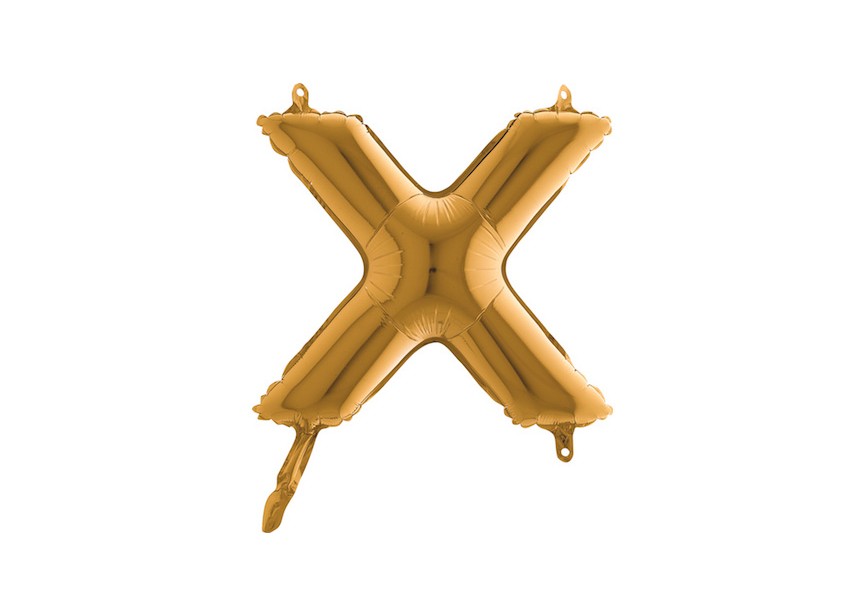 Letter X - Goud - 35cm