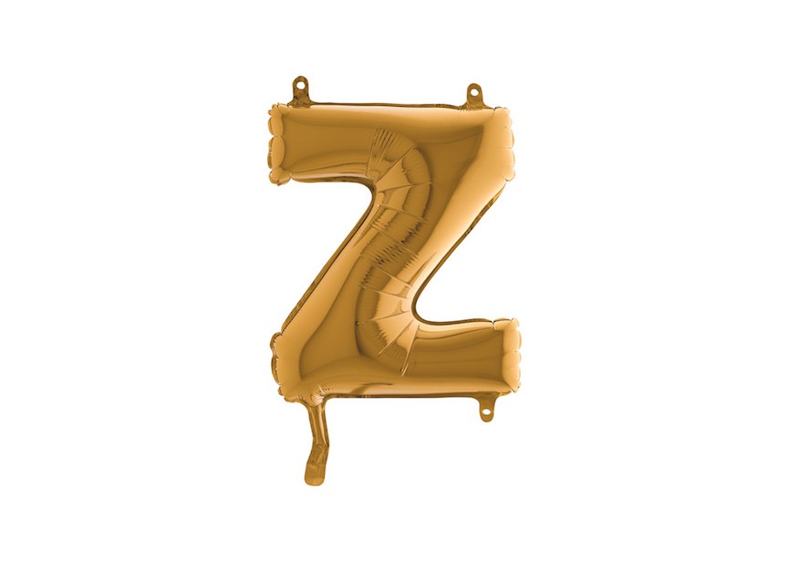 Letter Z - Gold - 35cm