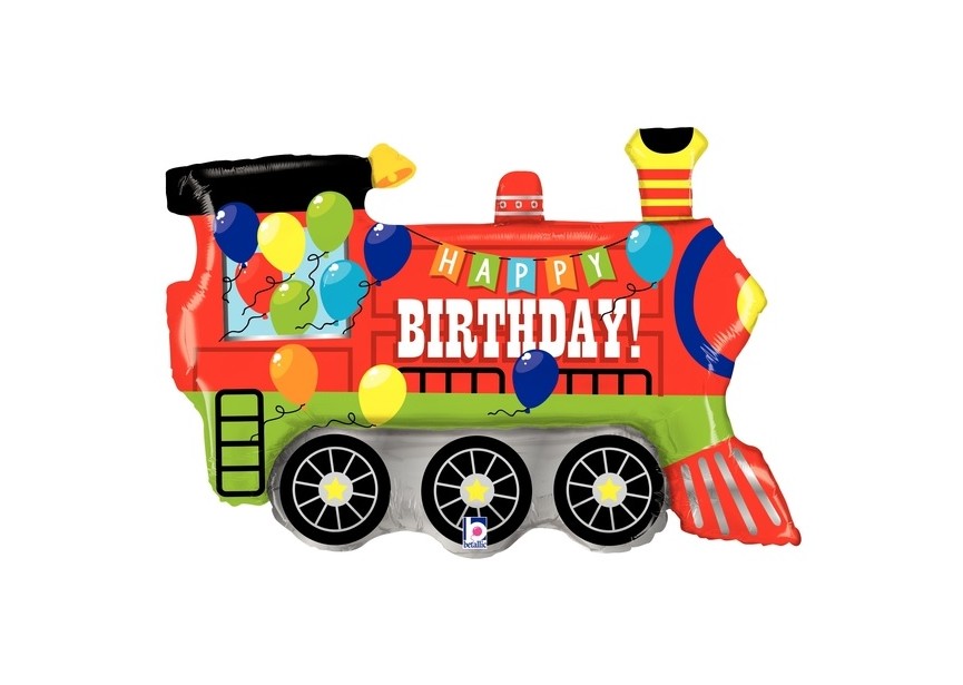 Birthday Party Train - 84cm